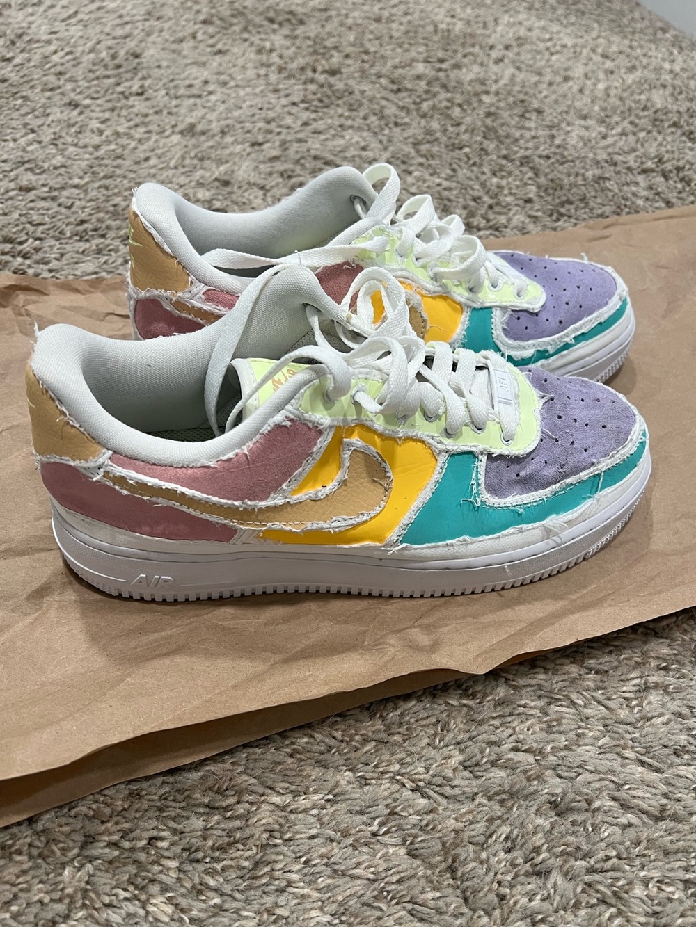 Nike Air Force 1 Low Pastel Reveal used condition men’s 10.5